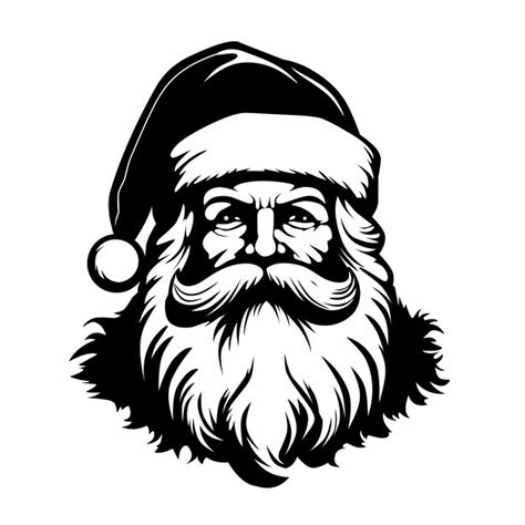 santa claus black and white images|santa black and white drawing.